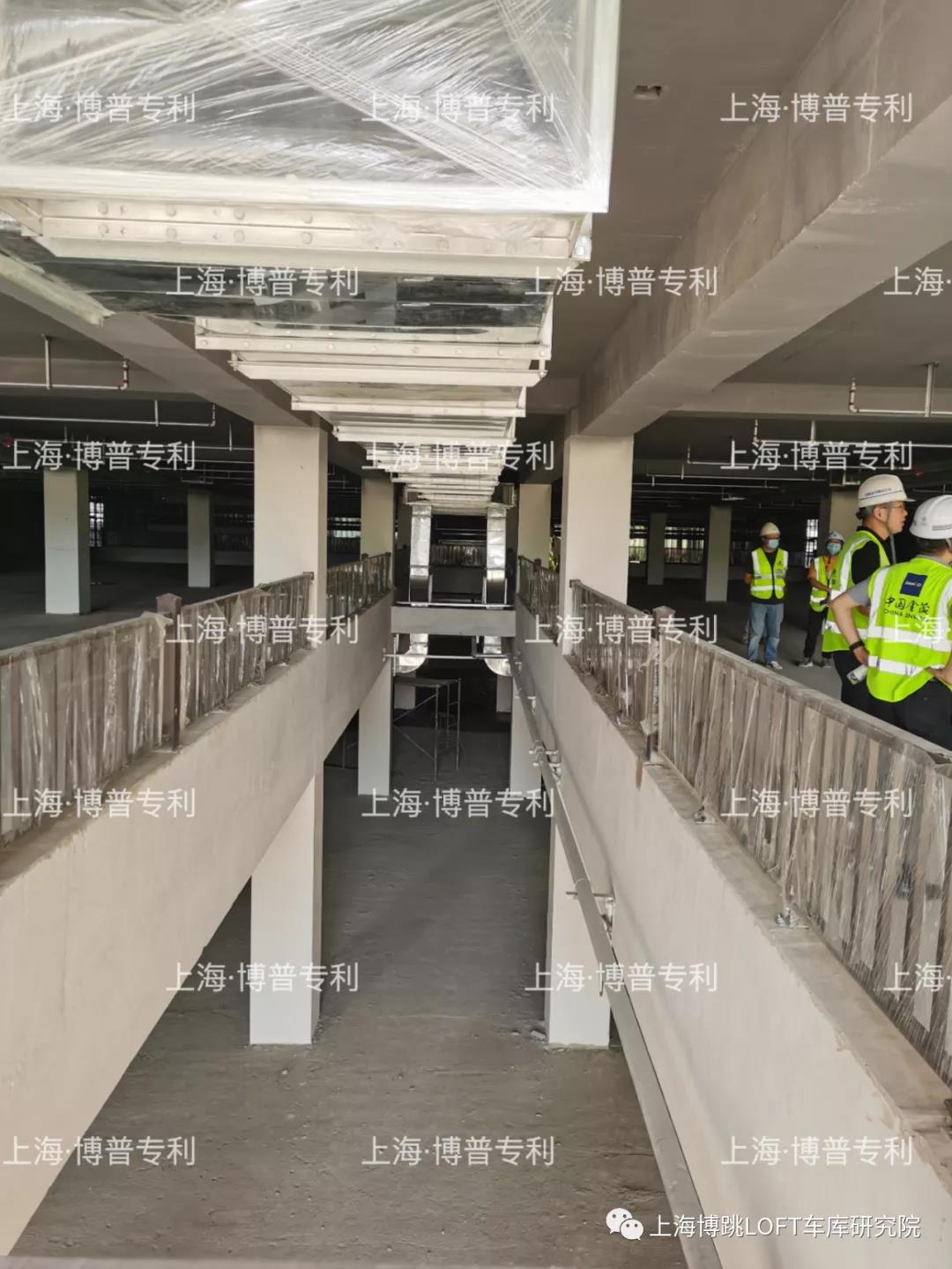 四川恭喜金茂集团第一个LOFT专利车库项目封顶！（限内部参观）