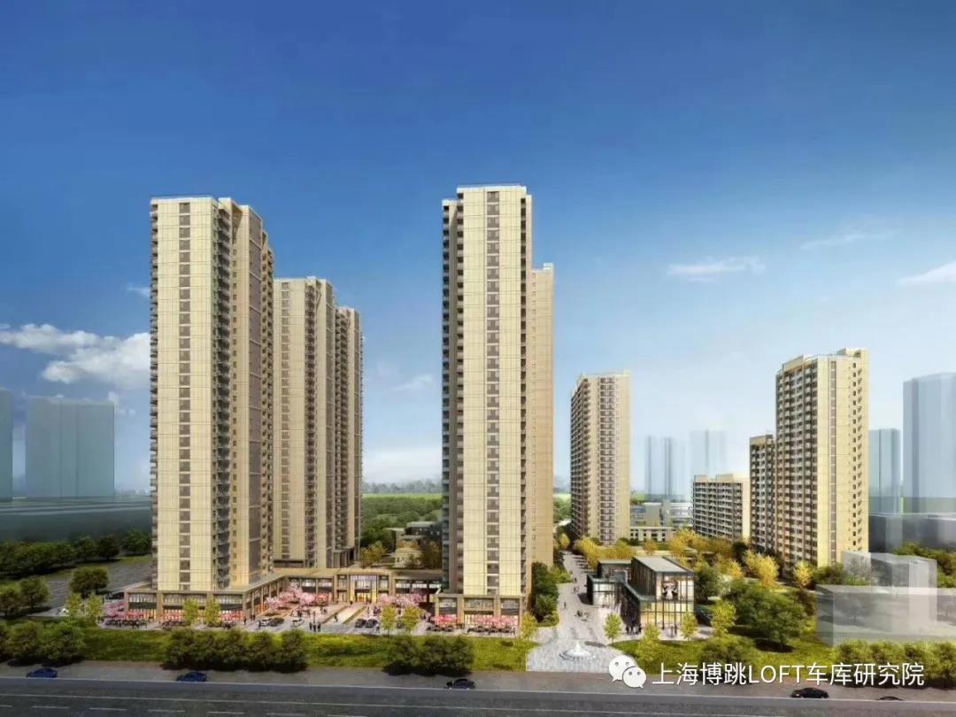 四川采用了LOFT车库武汉当代集团春风十里项目现已结构封顶！